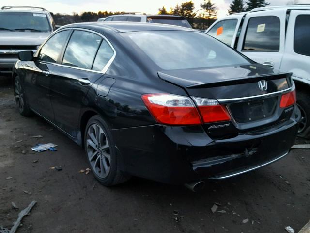 1HGCR2F56DA276279 - 2013 HONDA ACCORD SPO BLACK photo 3