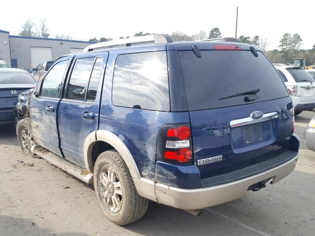 1FMEU64E86UA33067 - 2006 FORD EXPLORER E BLUE photo 3