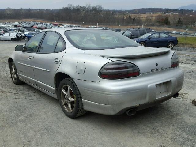 1G2WP52K62F123629 - 2002 PONTIAC GRAND PRIX SILVER photo 3