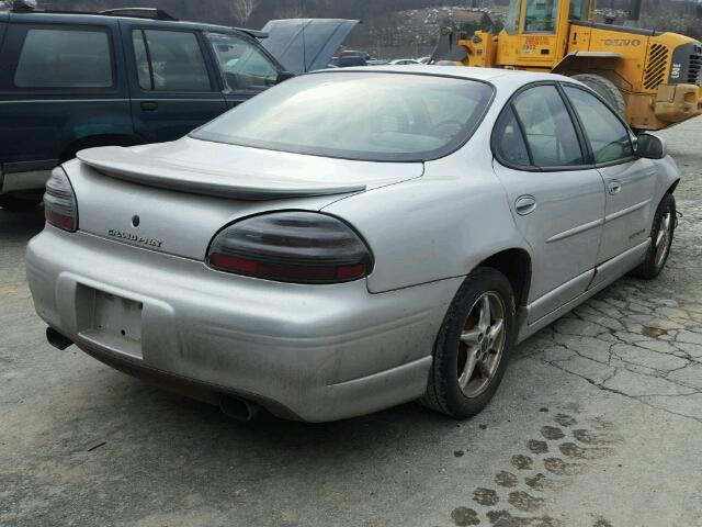 1G2WP52K62F123629 - 2002 PONTIAC GRAND PRIX SILVER photo 4