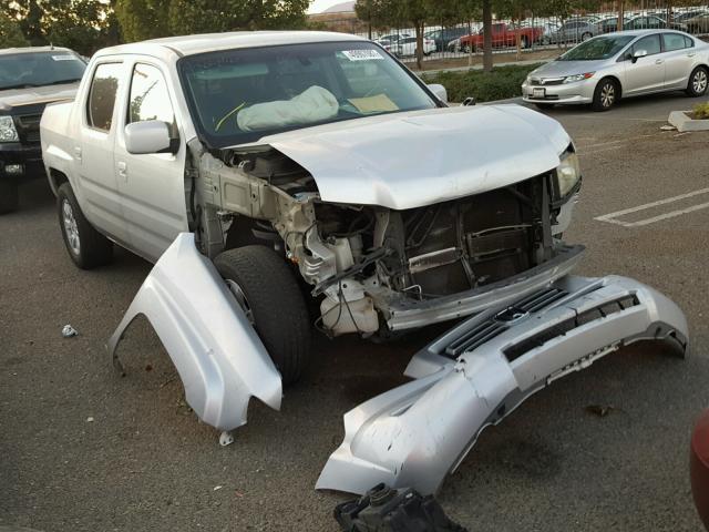 2HJYK16516H524067 - 2006 HONDA RIDGELINE SILVER photo 1