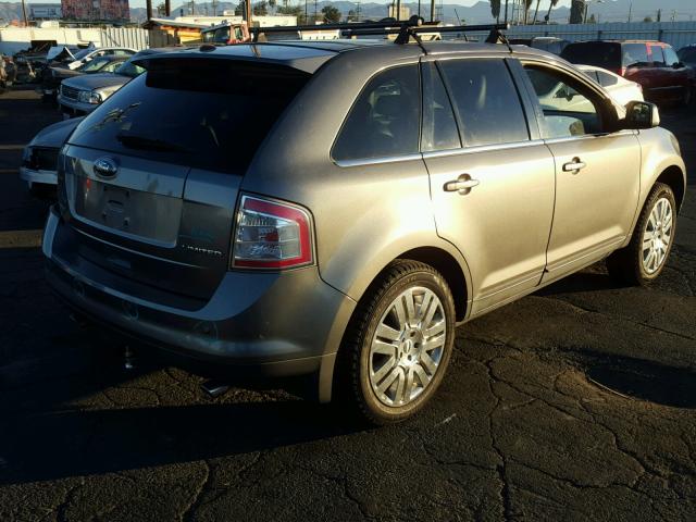 2FMDK3KC6ABA61787 - 2010 FORD EDGE LIMIT GRAY photo 4