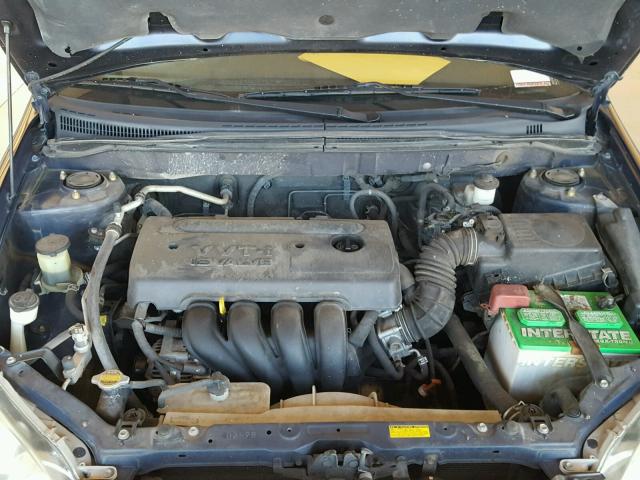 1NXBR32EX5Z532747 - 2005 TOYOTA COROLLA CE BLUE photo 7