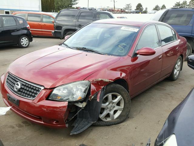 1N4AL11D06C154126 - 2006 NISSAN ALTIMA S RED photo 2