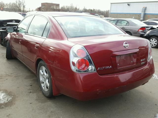 1N4AL11D06C154126 - 2006 NISSAN ALTIMA S RED photo 3