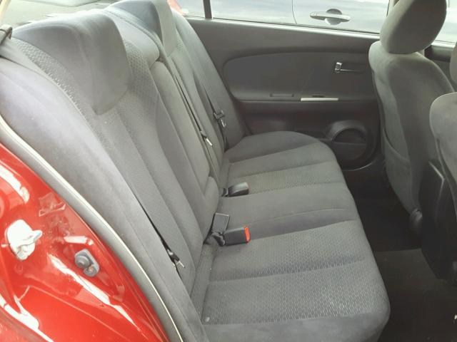 1N4AL11D06C154126 - 2006 NISSAN ALTIMA S RED photo 6