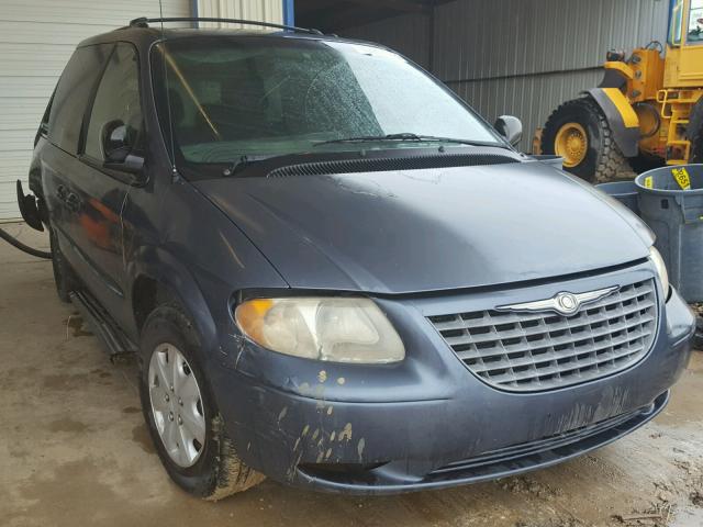 1C4GJ45341B200746 - 2001 CHRYSLER VOYAGER LX BLUE photo 1