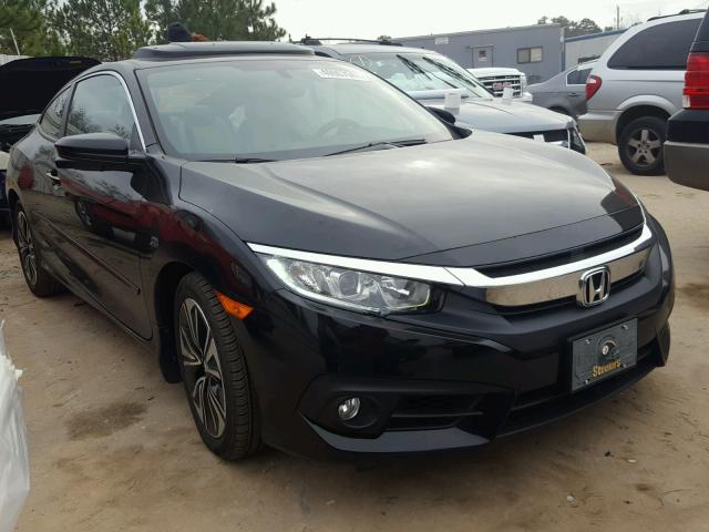 2HGFC3B73HH353936 - 2017 HONDA CIVIC EXL BLACK photo 1