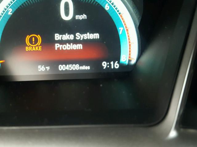 2HGFC3B73HH353936 - 2017 HONDA CIVIC EXL BLACK photo 8