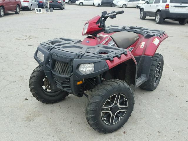 4XASXE850FA233792 - 2015 POLARIS SPORTSMAN RED photo 2