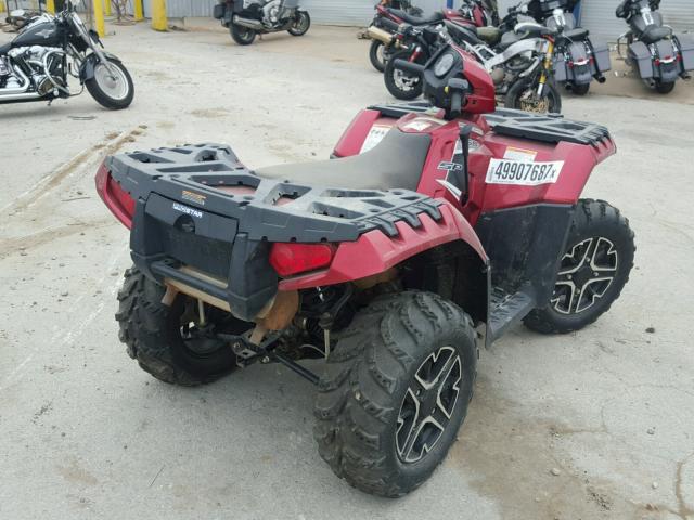 4XASXE850FA233792 - 2015 POLARIS SPORTSMAN 红色 照片 4