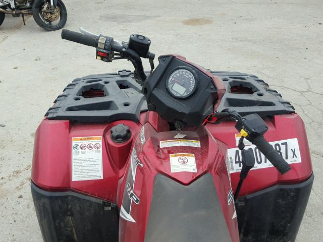 4XASXE850FA233792 - 2015 POLARIS SPORTSMAN RED photo 5