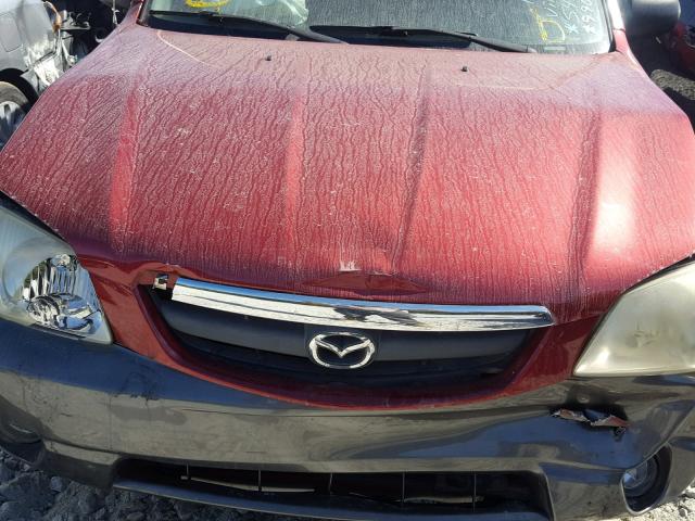 4F2CZ06173KM25484 - 2003 MAZDA TRIBUTE ES 红色 照片 7