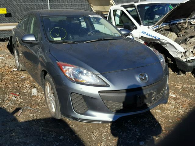 JM1BL1W81C1611835 - 2012 MAZDA 3 I GRAY photo 1