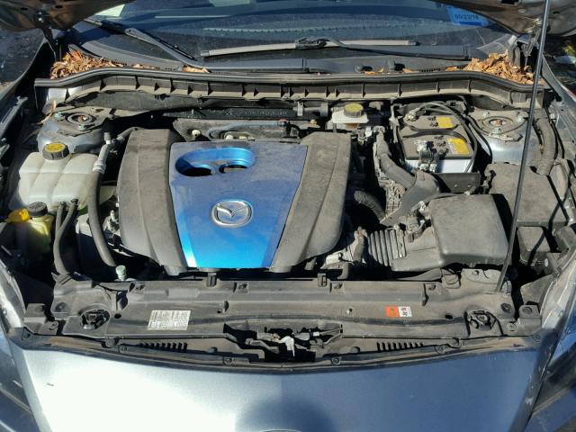 JM1BL1W81C1611835 - 2012 MAZDA 3 I GRAY photo 7