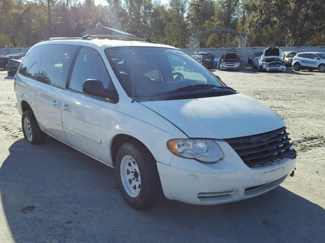 2C4GP44RX5R165416 - 2005 CHRYSLER TOWN & COU WHITE photo 1