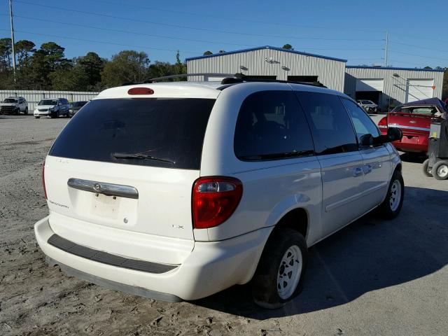 2C4GP44RX5R165416 - 2005 CHRYSLER TOWN & COU WHITE photo 4