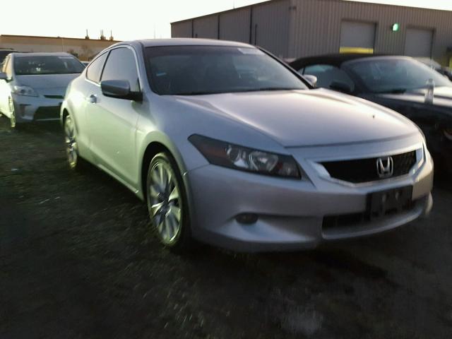 1HGCS22868A010139 - 2008 HONDA ACCORD EXL SILVER photo 1