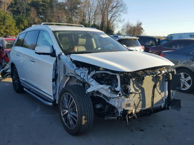 5N1DL0MM5HC546563 - 2017 INFINITI QX60 WHITE photo 1