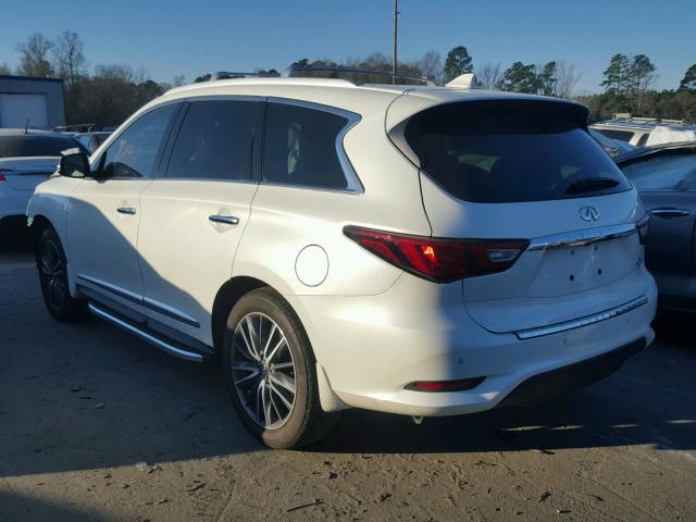 5N1DL0MM5HC546563 - 2017 INFINITI QX60 WHITE photo 3