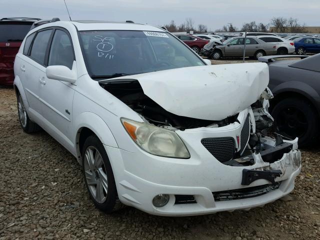 5Y2SL63895Z445490 - 2005 PONTIAC VIBE WHITE photo 1