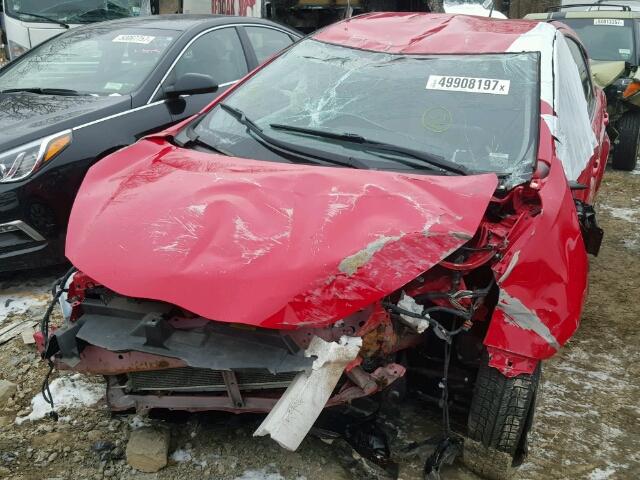 JTDKDTB30C1526648 - 2012 TOYOTA PRIUS RED photo 2