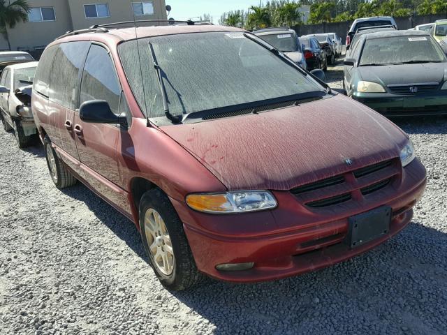 1B4GP54RXVB359980 - 1997 DODGE GRAND CARA RED photo 1