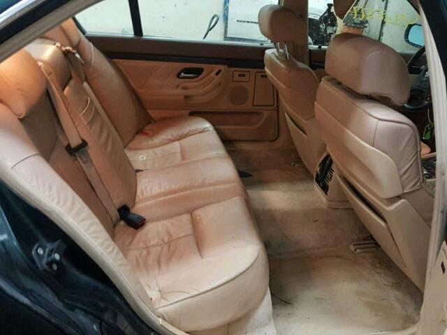 WBAGJ8329VDM05035 - 1997 BMW 740 IL GREEN photo 6