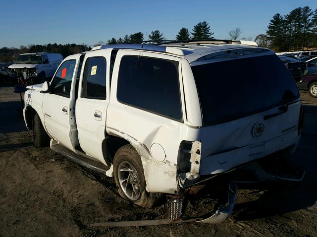 1GYEK63NX2R111996 - 2002 CADILLAC ESCALADE L WHITE photo 3