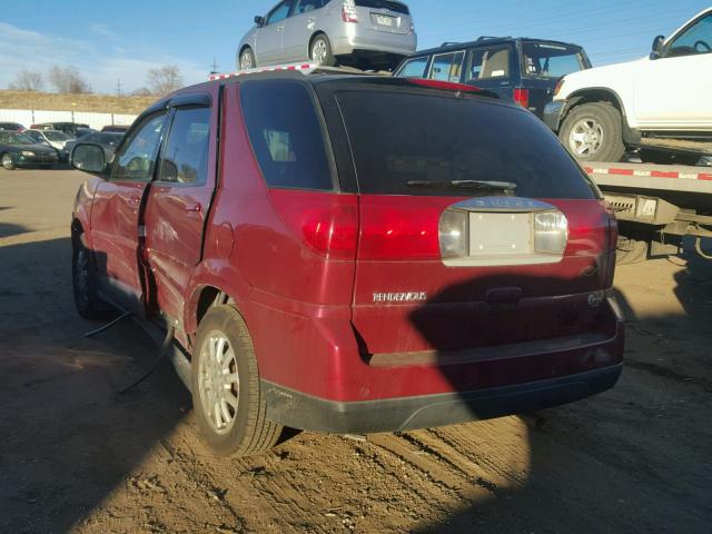 3G5DA03LX6S628239 - 2006 BUICK RENDEZVOUS MAROON photo 3