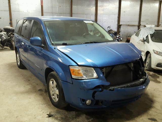 2D8HN54P88R665319 - 2008 DODGE GRAND CARA BLUE photo 1