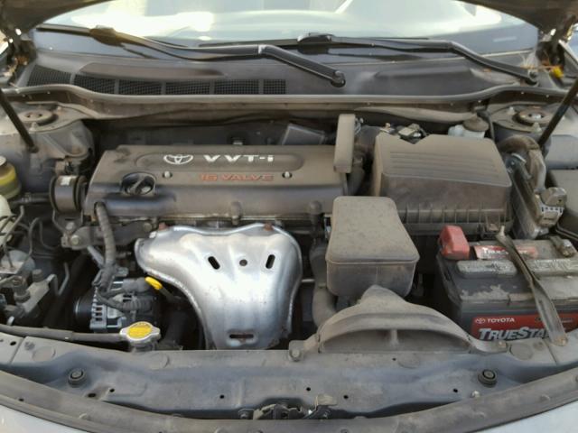 4T1BE46K07U598955 - 2007 TOYOTA CAMRY NEW CHARCOAL photo 7