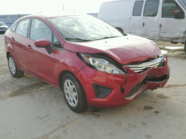 3FADP4BJ4CM129215 - 2012 FORD FIESTA SE RED photo 1