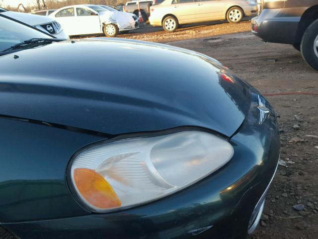 4C3AG42H51E045341 - 2001 CHRYSLER SEBRING LX GREEN photo 9