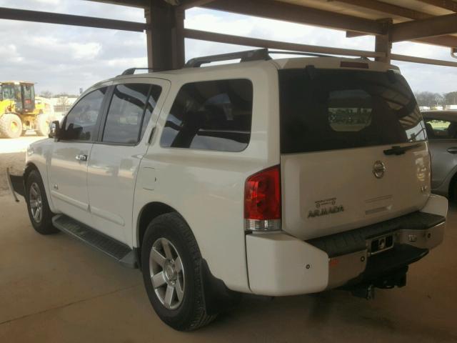 5N1AA08A76N741932 - 2006 NISSAN ARMADA SE TAN photo 3