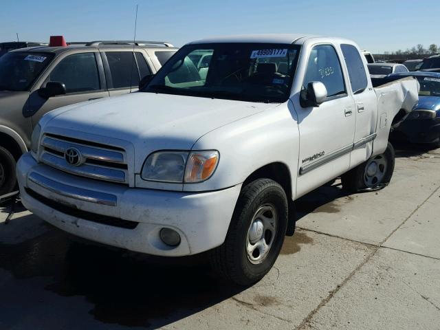 5TBRU34196S481431 - 2006 TOYOTA TUNDRA ACC WHITE photo 2