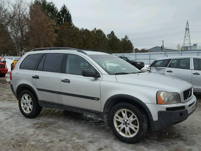 YV1CZ91H741131352 - 2004 VOLVO XC90 T6 SILVER photo 1