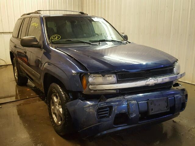 1GNDT13S942112826 - 2004 CHEVROLET TRAILBLAZE BLUE photo 1