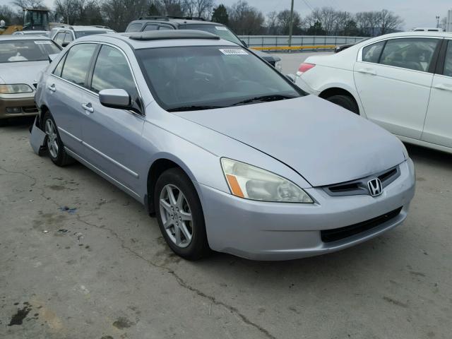 1HGCM56834A152786 - 2004 HONDA ACCORD EX SILVER photo 1