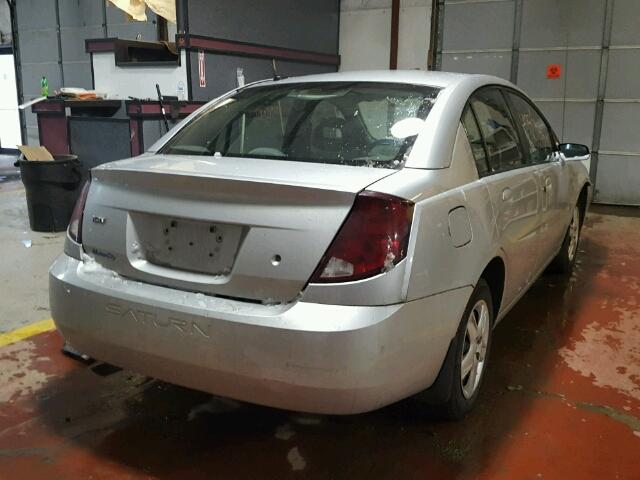 1G8AJ55F07Z167728 - 2007 SATURN ION LEVEL GRAY photo 4