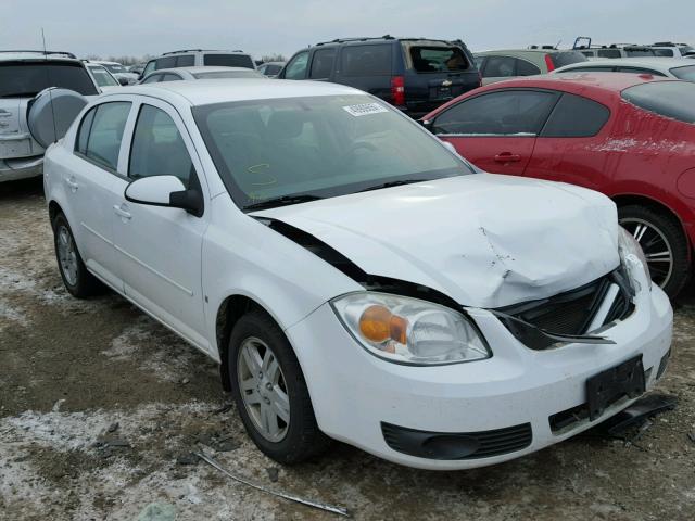 1G1AL55F167740784 - 2006 CHEVROLET COBALT LT WHITE photo 1