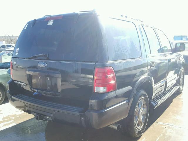 1FMFU19516LA37614 - 2006 FORD EXPEDITION BLACK photo 4