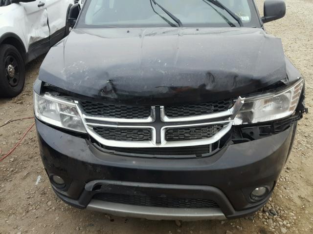 3C4PDCBG8CT314579 - 2012 DODGE JOURNEY SX BLACK photo 9