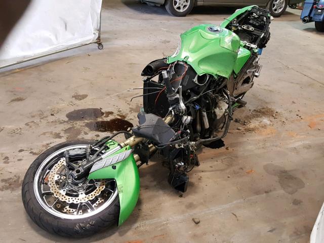 JKBZXNA156A000320 - 2006 KAWASAKI ZX1400 A GREEN photo 2