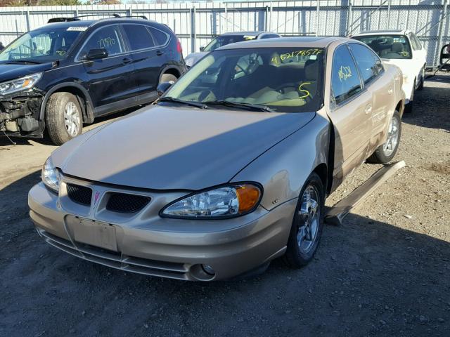 1G2NF52E24M514705 - 2004 PONTIAC GRAND AM S TAN photo 2