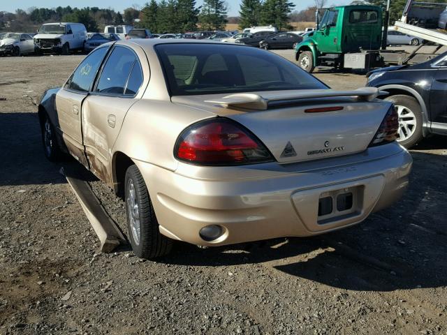 1G2NF52E24M514705 - 2004 PONTIAC GRAND AM S TAN photo 3