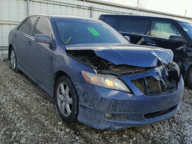 4T1BK46K17U029640 - 2007 TOYOTA CAMRY NEW BLUE photo 1