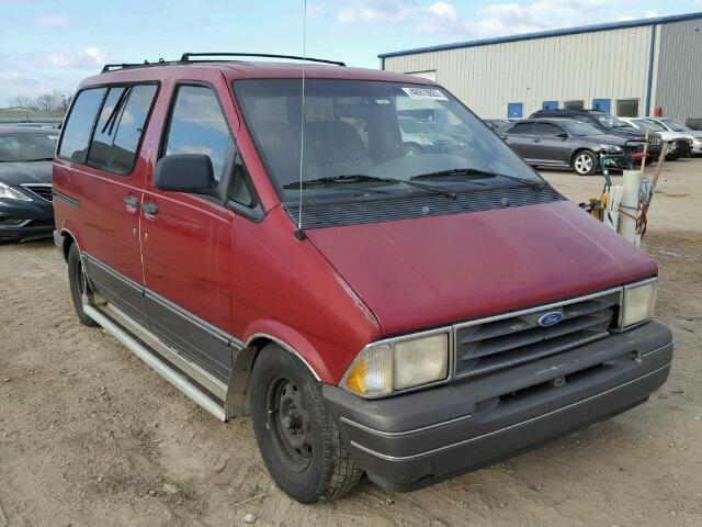 1FMCA11U7RZA38010 - 1994 FORD AEROSTAR RED photo 1