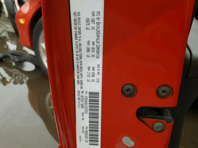 1P3ES46C41D237223 - 2001 PLYMOUTH NEON BASE 红色 照片 10