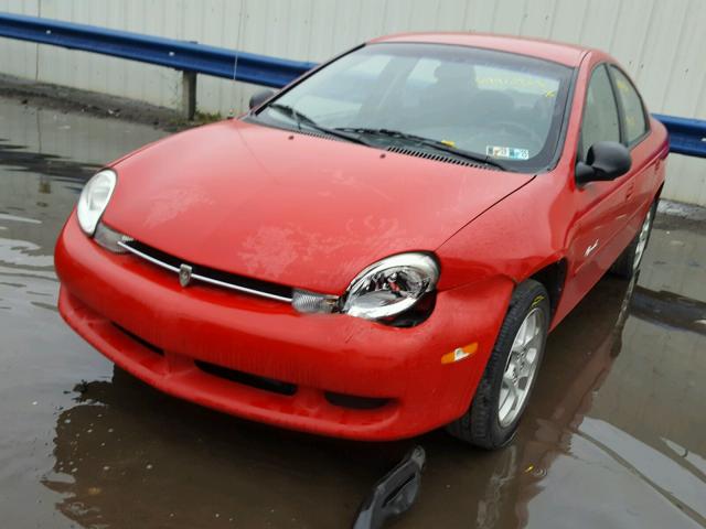 1P3ES46C41D237223 - 2001 PLYMOUTH NEON BASE 红色 照片 2